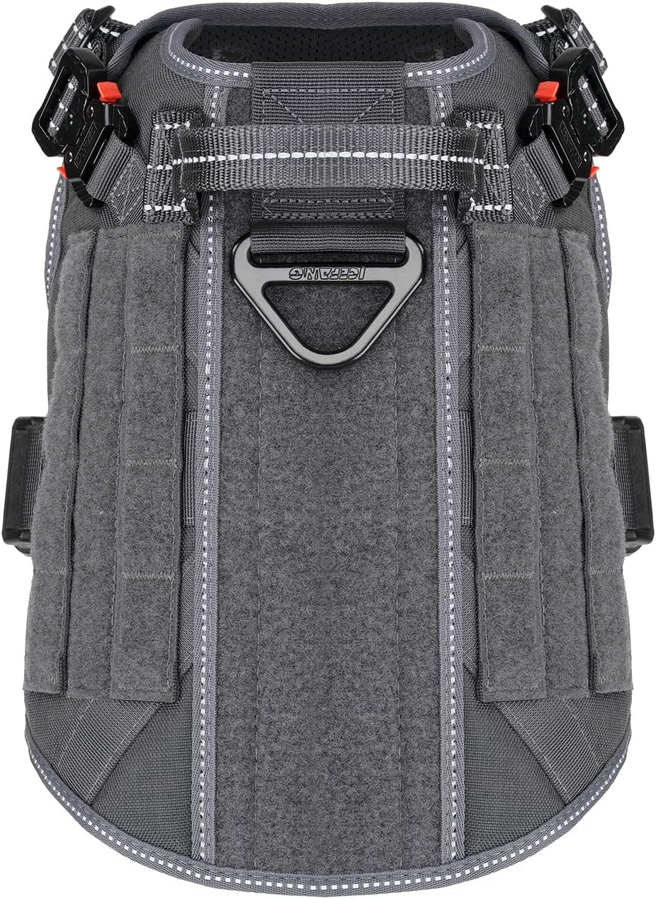 Tactical Dog Harness for Medium Dogs,Reflective No Pull Dog Vest