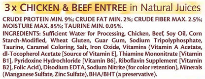Purrfectly Chicken Wet Cat Food, Variety Pack, 10 Count, 4 Pack