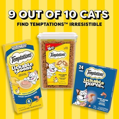 Indoor Care Crunchy Cat Treats, Chicken, 4.9 Oz, 10 Pack