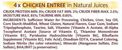 Purrfectly Chicken Wet Cat Food, Variety Pack, 10 Count, 4 Pack