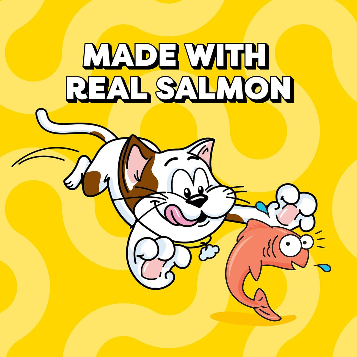 Creamy Puree Lickable Cat Treats, Salmon, 24 Count