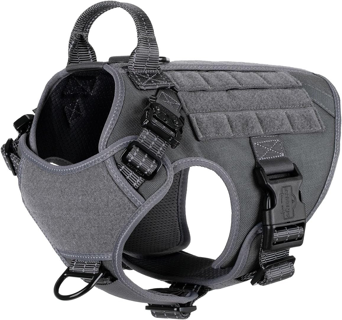Tactical Dog Harness for Medium Dogs,Reflective No Pull Dog Vest