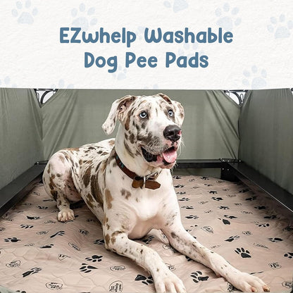 Reusable Dog Pee Pads, Washable Waterproof Mat 16.5X19.5 In, 2 Pk