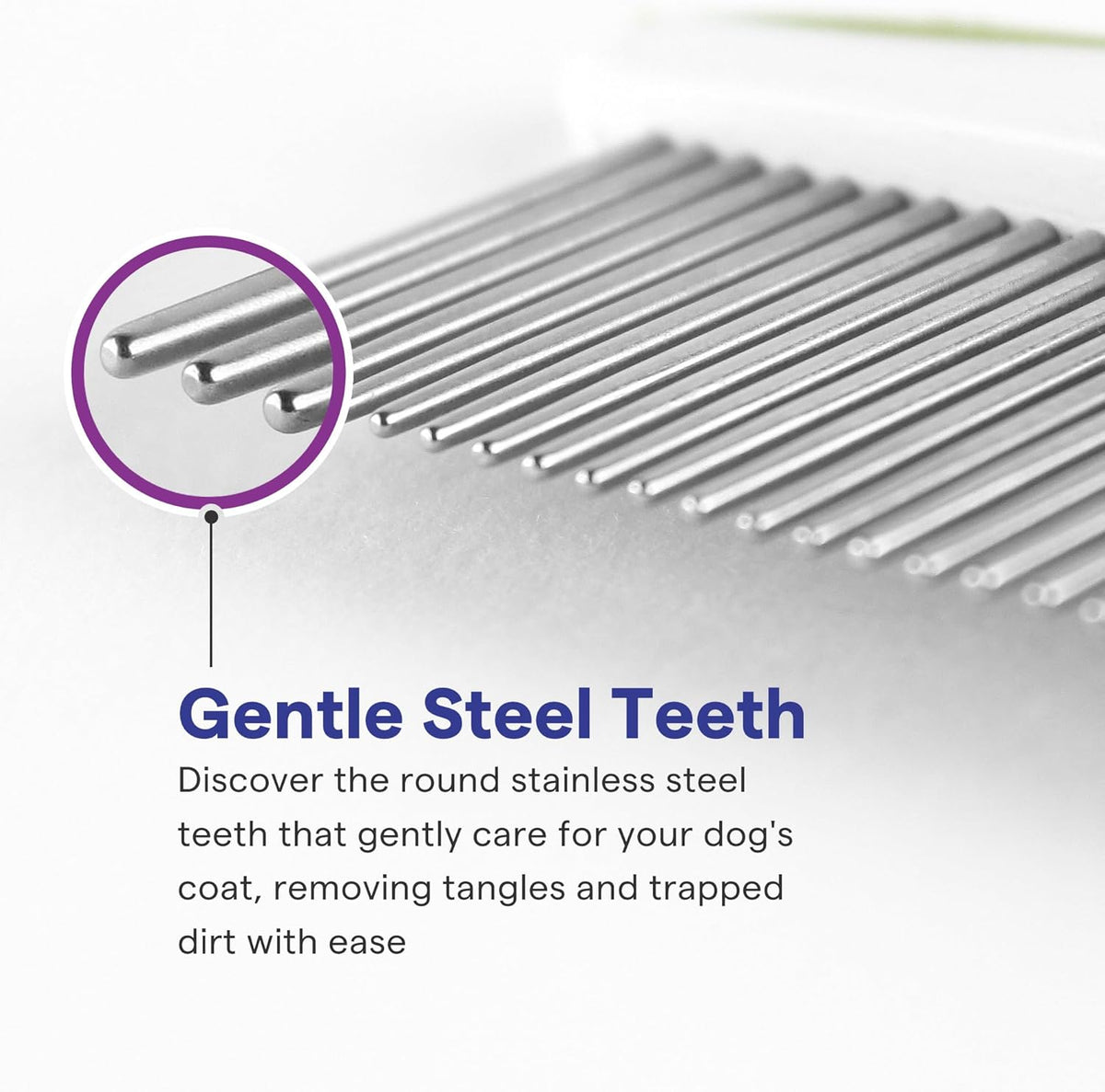 Dog & Cat Grooming Comb for Removes Tangles, Knots, and Matted Fur