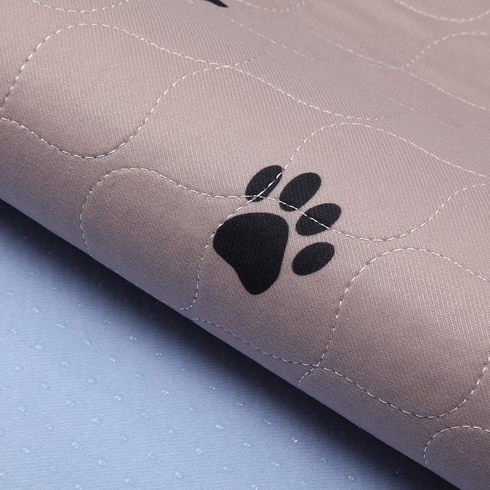Washable Puppy Pads - Reusable, Super Absorbing, Waterproof, Large Dog Pee Pad for Dog Bed Mat