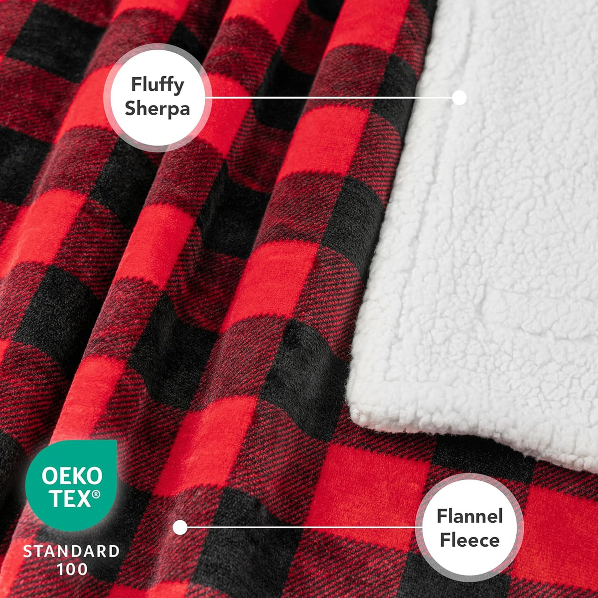 Dog Blanket for Medium Small Pet Cat Puppy Kitten, 60X40 Checker Red