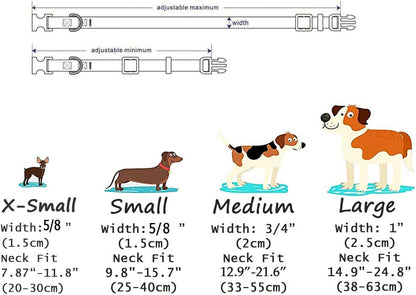 Christmas Dog Collar, for Small Dogs, Christmas,S