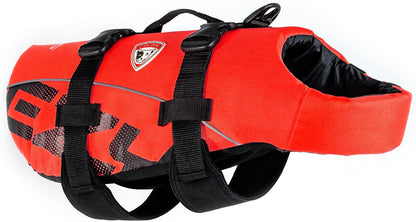 DFD Dog Life Jacket, Dog Life Vest for Swimming - Small, Red